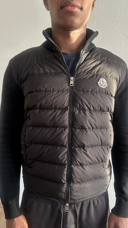 Moncler Cardigan Schwarz