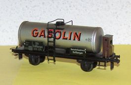 Trix Express 409 HO Metall-Kesselwagen GASOLIN nur 1950-1959