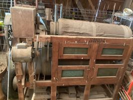 Klee Dreschen Maschine Antik