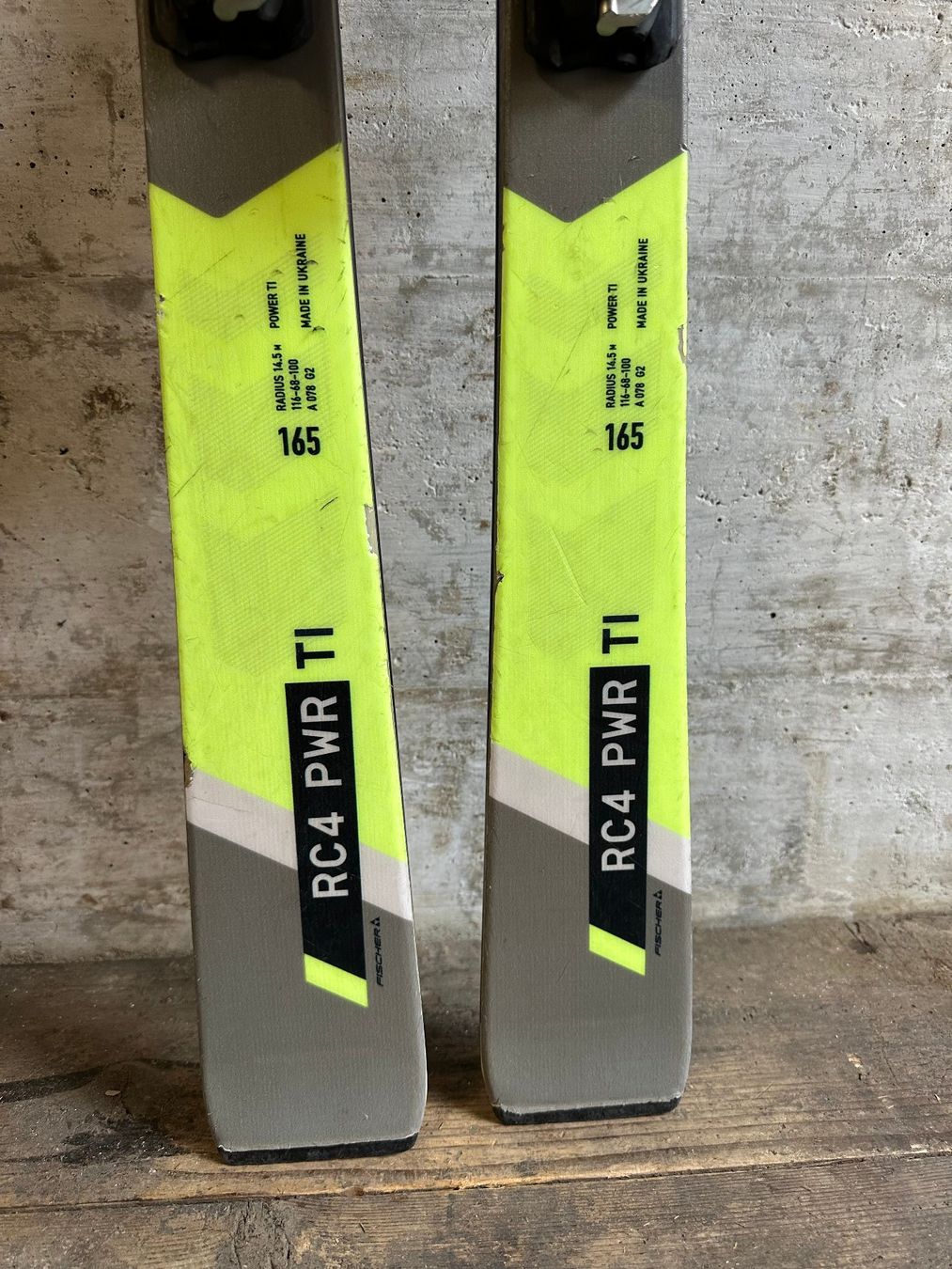 Fischer Skis: Fischer Pwr Ti Ski 165CM – Gebraucht aus Emmenbrücke von karkarkar 3