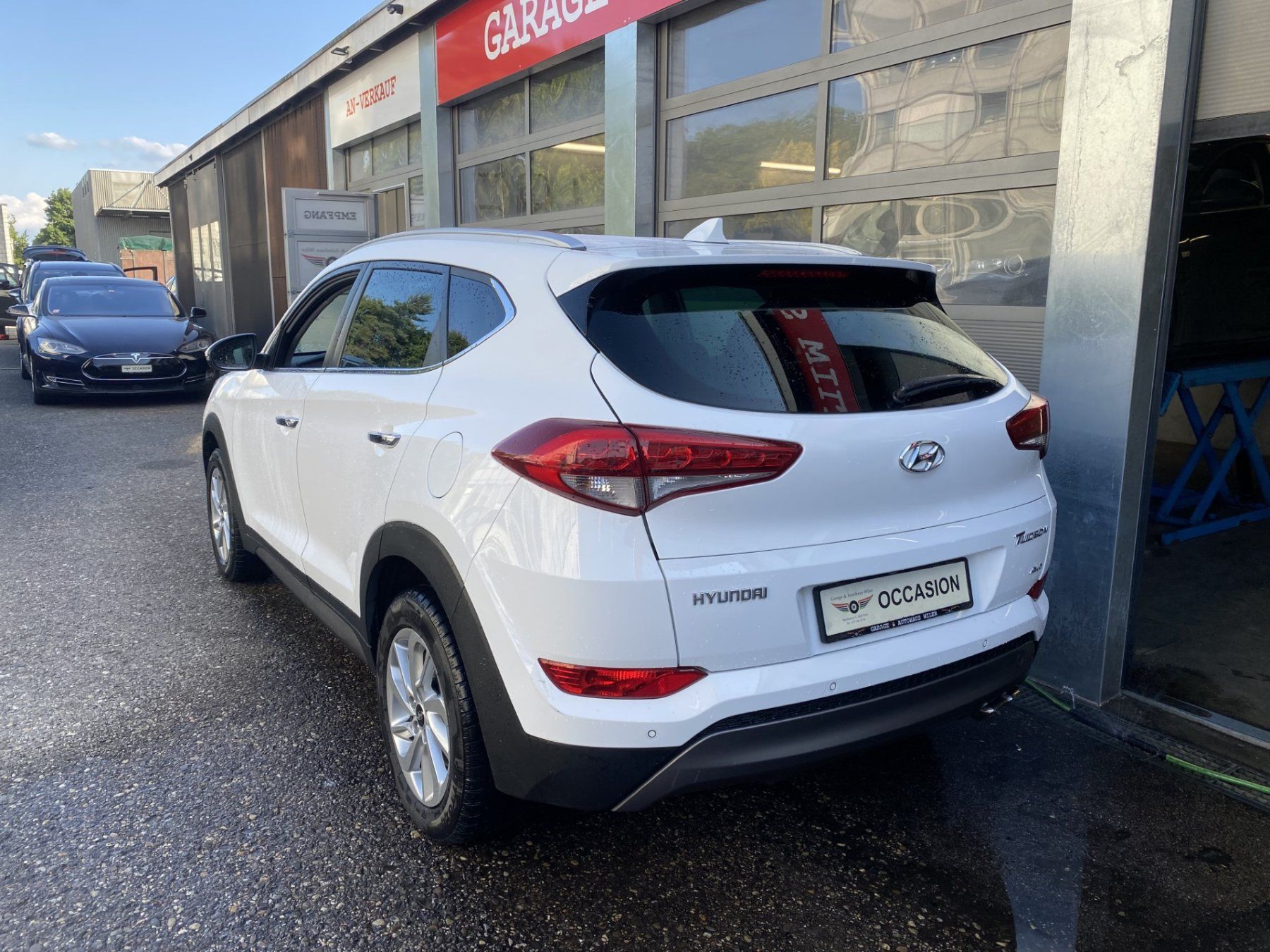 Hyundai Automobili: Hyundai Tucson 2.0 CRDI Plena 4WD Automatic – Usato da Biel/Bienne venduto da AS24 6