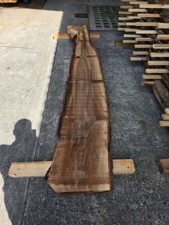 Articoli in legno: Nussbaumbrett Nr.87 (gut für Epoxidprojekt) – Nuovo (secondo la descrizione) da Lützelflüh-Goldb venduto da ch.waelchli-holz.ch