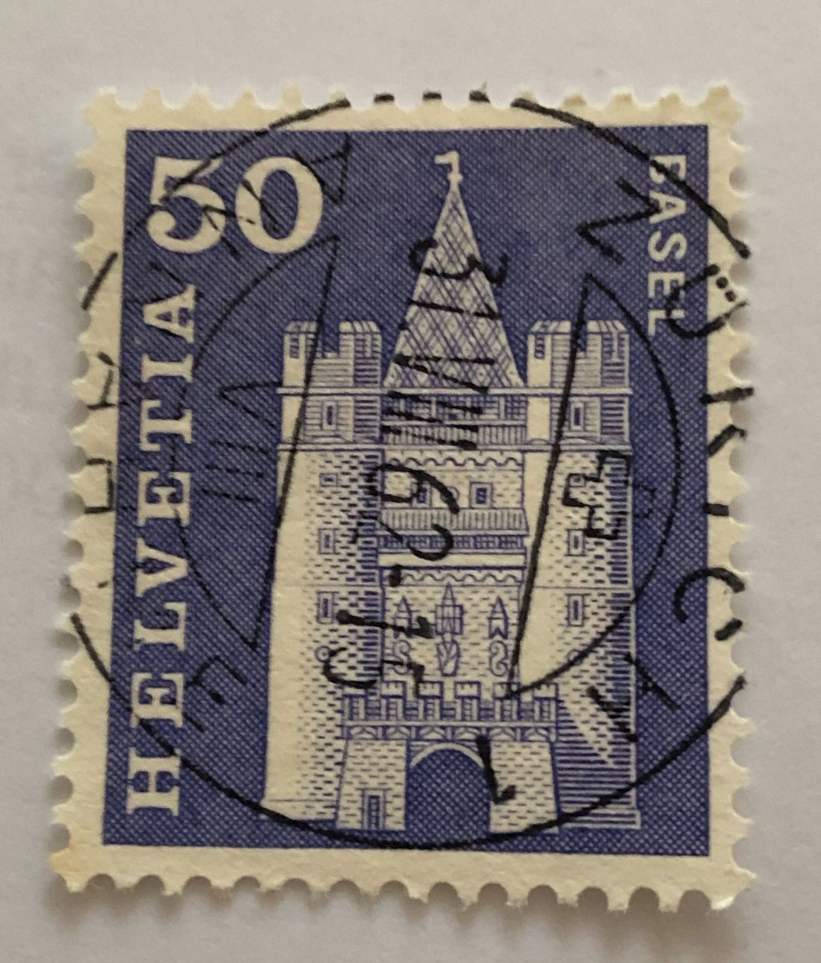 Alle Briefmarken: Nr.363  Vollstempel Zürich – Gebraucht aus Aarau von Billa007