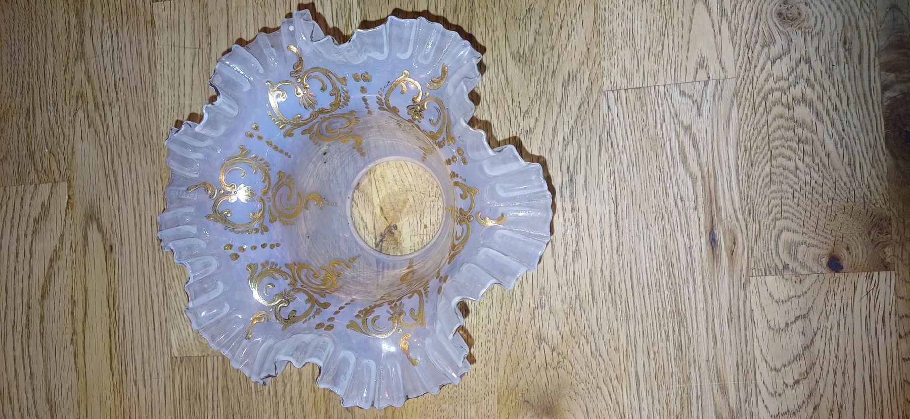 Lampade: Jugendstil  Lampen Glas Opalin – Usato da Flawil venduto da Pinkmalibu 2