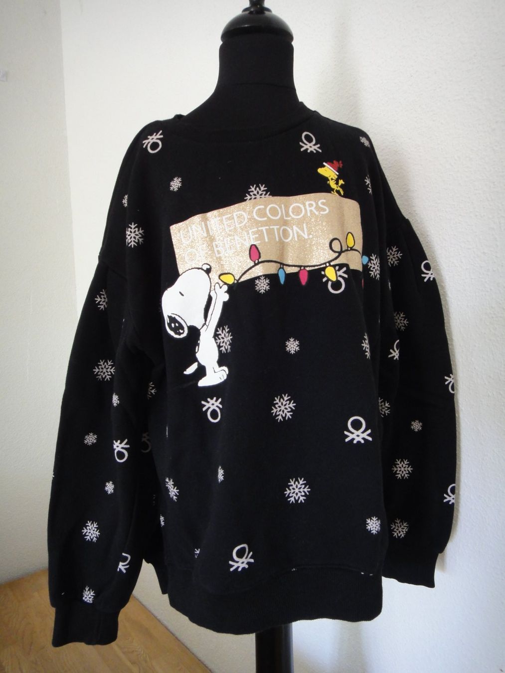 Benetton Maglioni & Felpe: Benetton Peanuts Snoopy Weihnachtspullover Gr. 12 Jahre – Usato da Winterthur venduto da LemonTree5