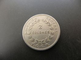 Costa Rica 2 Colones 1961