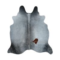 Kuhfell Teppich Grey