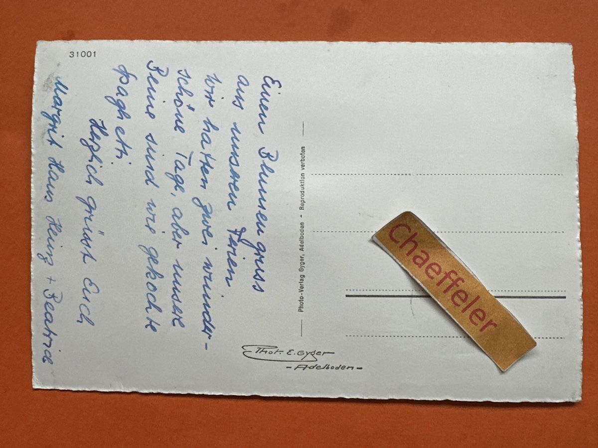 Cartes postales: Kiental – D'occasion à Zürich par Chaeffeler 1