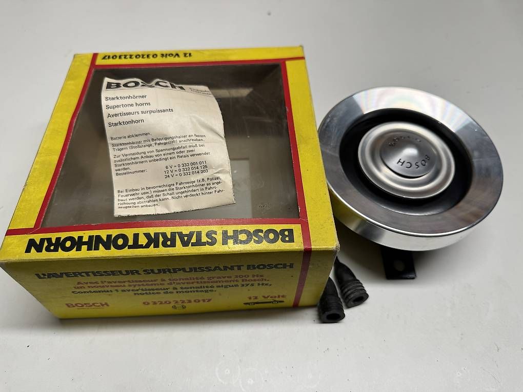 Accessori per altri veicoli: Klaxon Bosh 117 db 12v – Usato da St-Blaise venduto da cielouvert