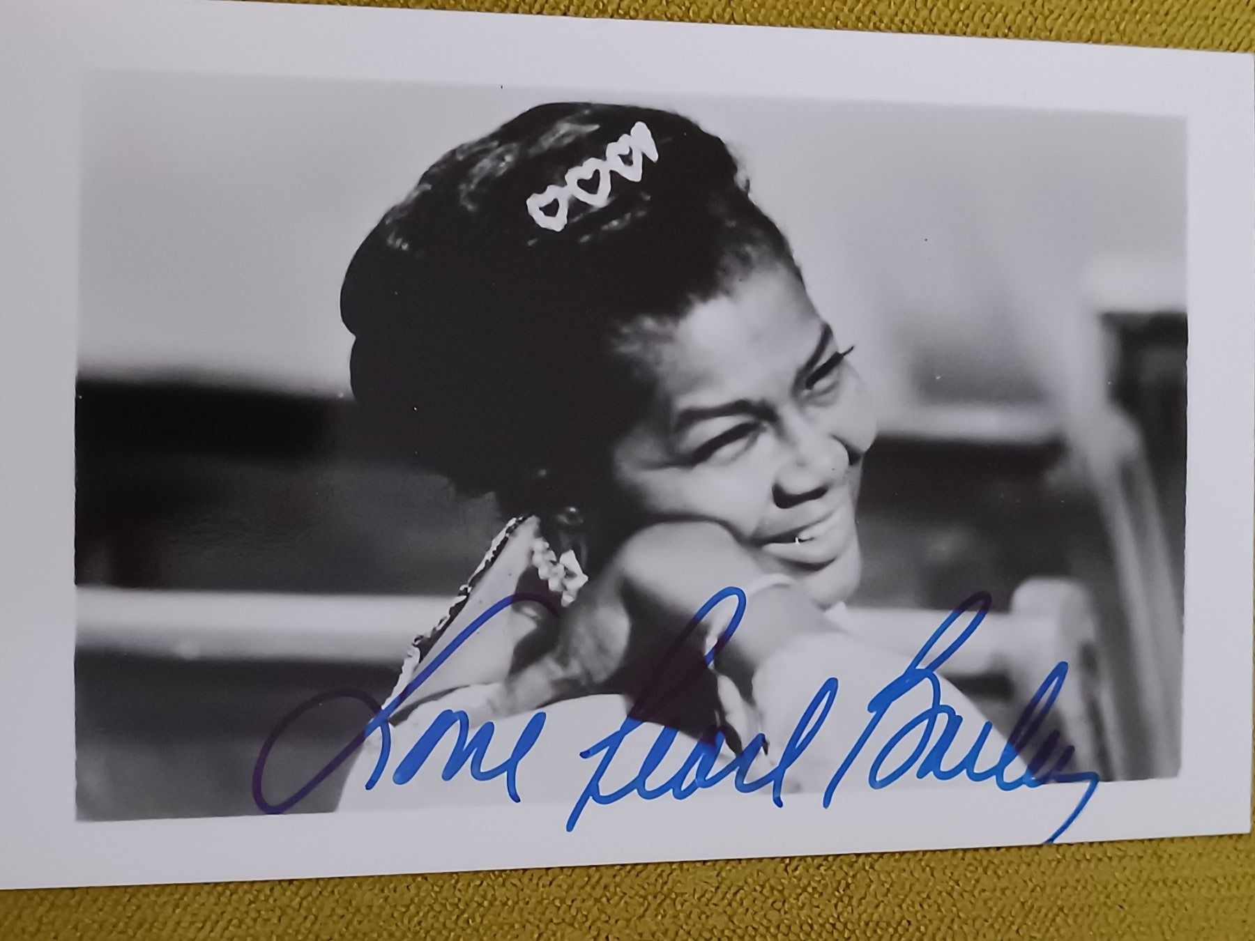 Autografi: Pearl Bailey - jazz - 1990 verstorben - handsigniert – Usato da Menziken venduto da Artographs