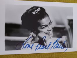Pearl Bailey - jazz - 1990 verstorben - handsigniert