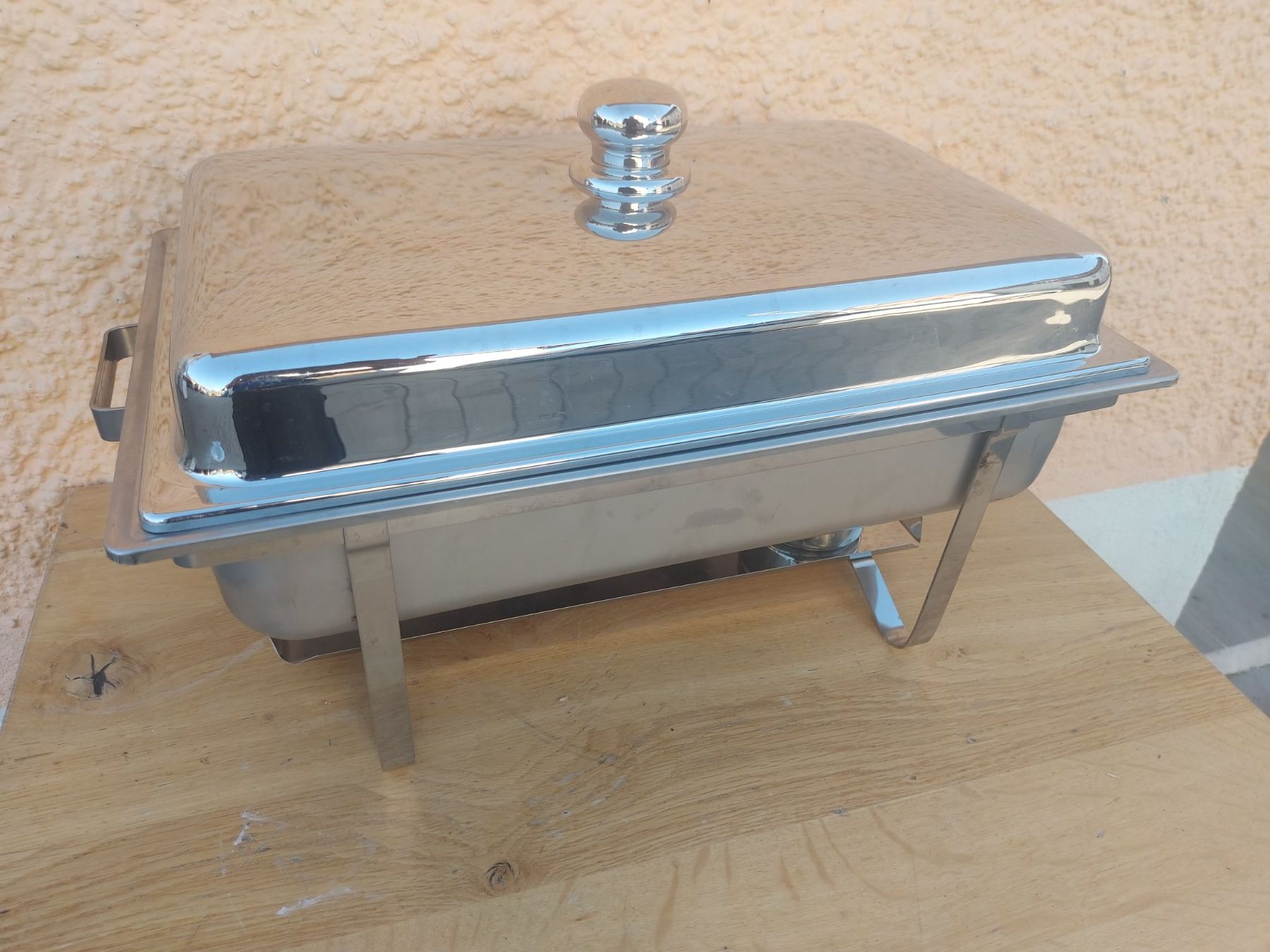 Elettrodomestici da cucina: Edelstahl Chafing Dish / Rechaud "Sprinter" – Usato da Rheinau venduto da profitronic.shop 9