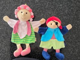 Handpuppen / 2 Stück