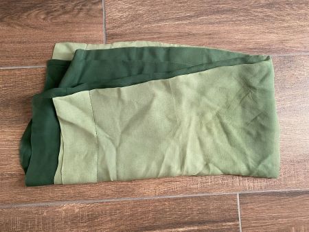 Schal mit Farbverlauf leicht grün