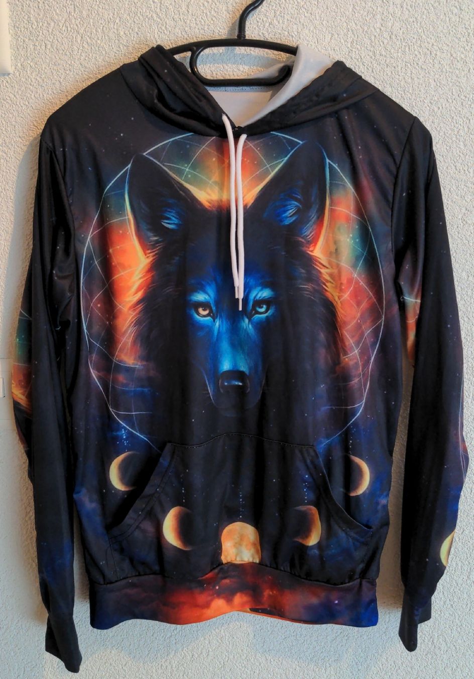 Maglioni & Felpe: Galaktischer Wolf Hoodie, Grösse S – Nuovo (secondo la descrizione) da Sutz venduto da Rawypp