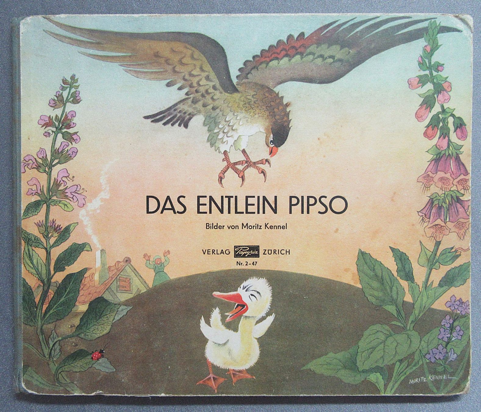 Libri: Das Entlein Pipso - mit Bildern von Moritz Kennel – Usato da Auenstein venduto da Padabimbim