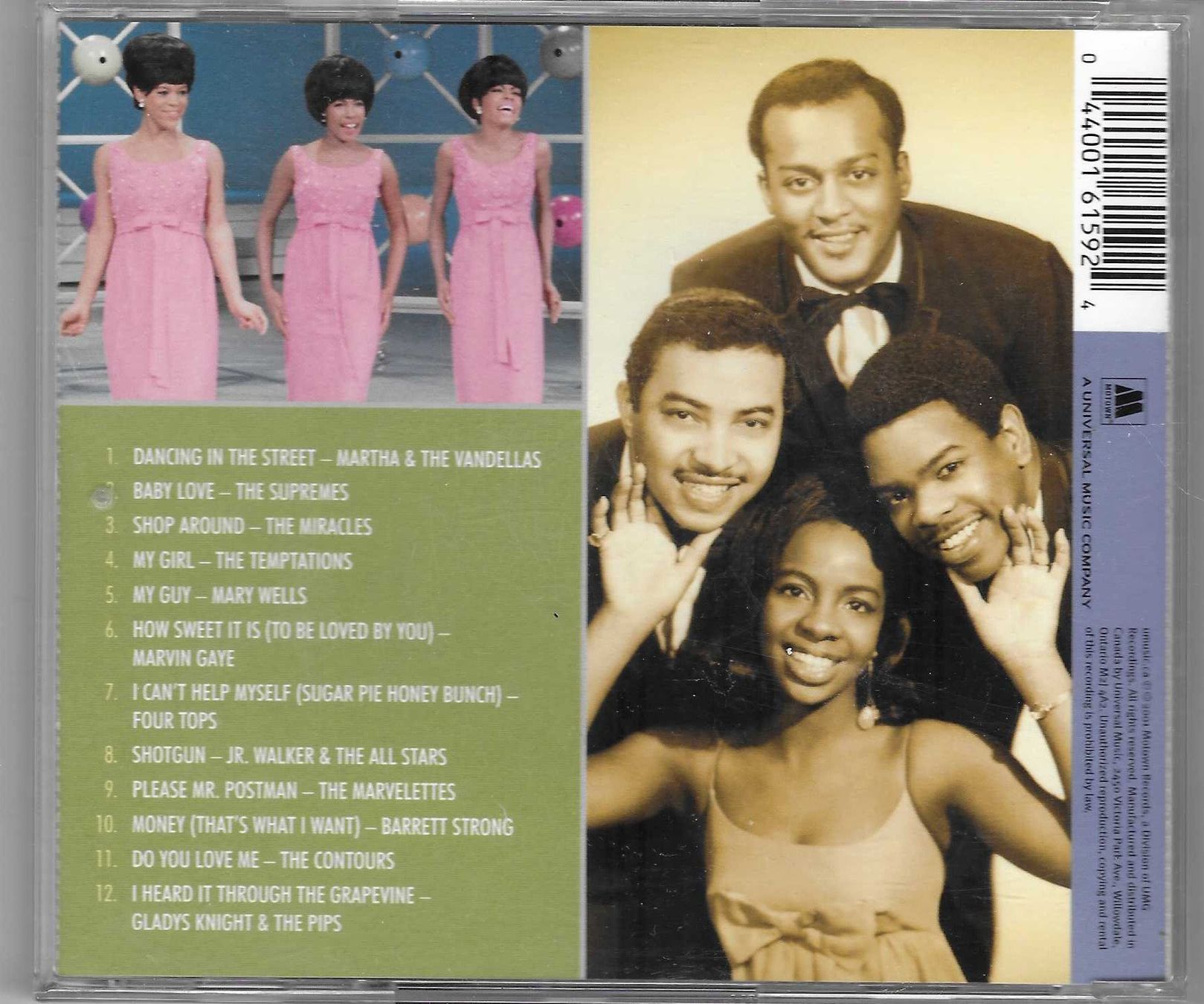 CD: MOTOW 1960s – Usato da Bex venduto da Giorgiob 1