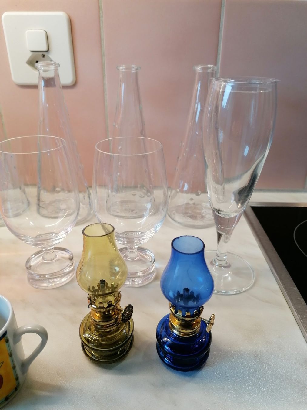 Tutte le decorazioni: Glas-Set, Vasen, Deko, Gläser, Schnäppchen – Nuovo (secondo la descrizione) da Zollikofen venduto da Blackie 3