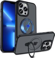 iPhone 12 pro/12 - Coque Magnétique support magsafe NOIR