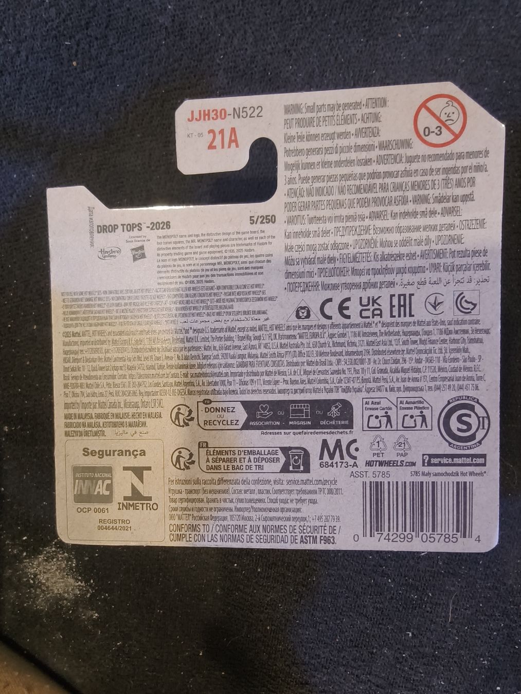Hot Wheels Modellini d'auto: Hot Wheels Drop Tops OPV – Nuovo e nell'imballaggio originale da Rieden AG venduto da Keller54 2