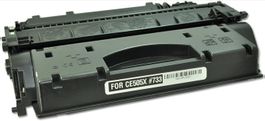 Black Toner zu HP LaserJet P2055, P2056, P2057, 05X / CE505X