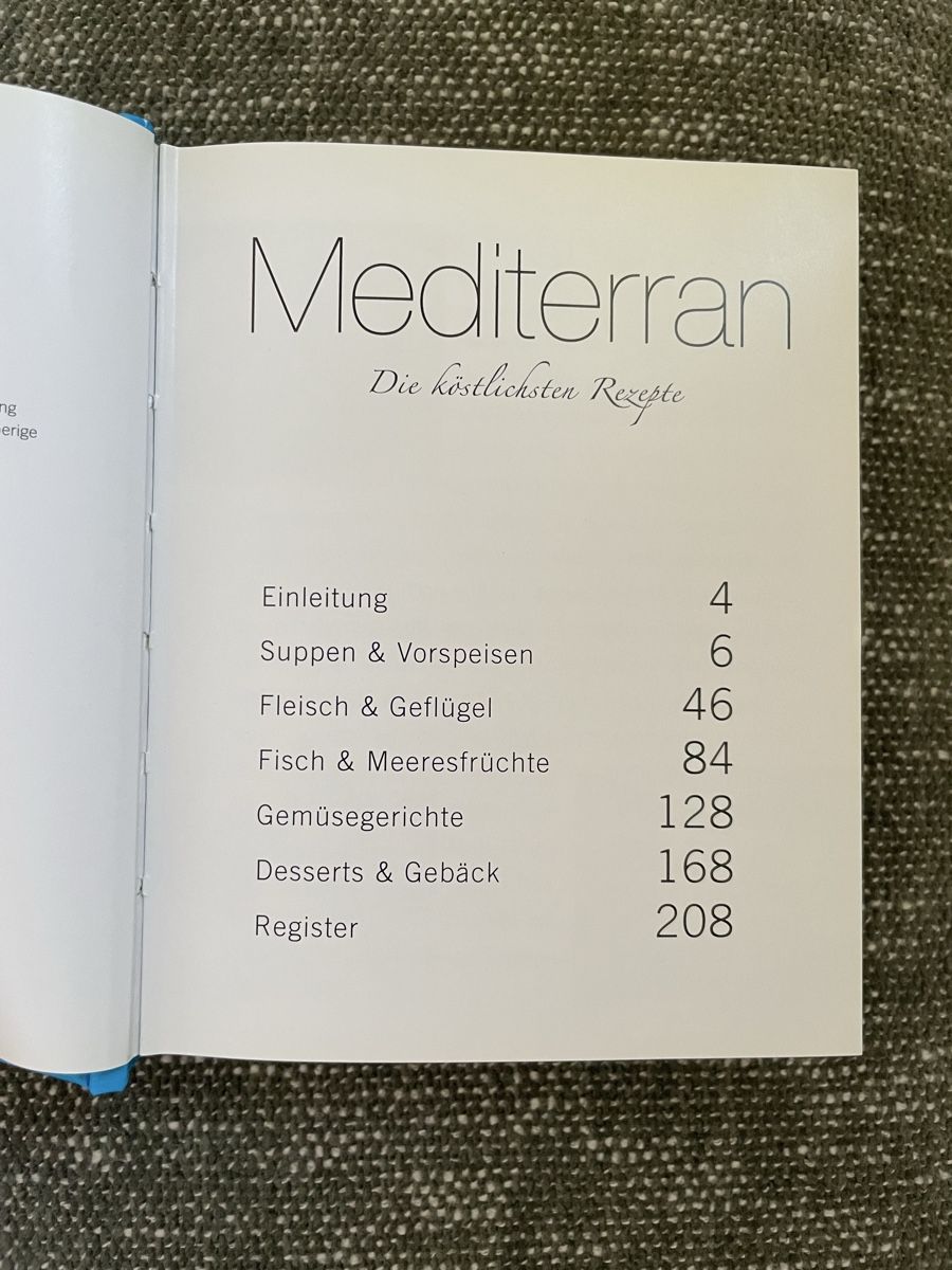 Libri: Kochbuch Mediterran Die köstlichsten Rezepte – Usato da Zürich venduto da vik_isi 1