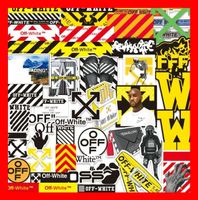 Off White Label X Mode Sticker Aufkleber 50 tlg Stickerset
