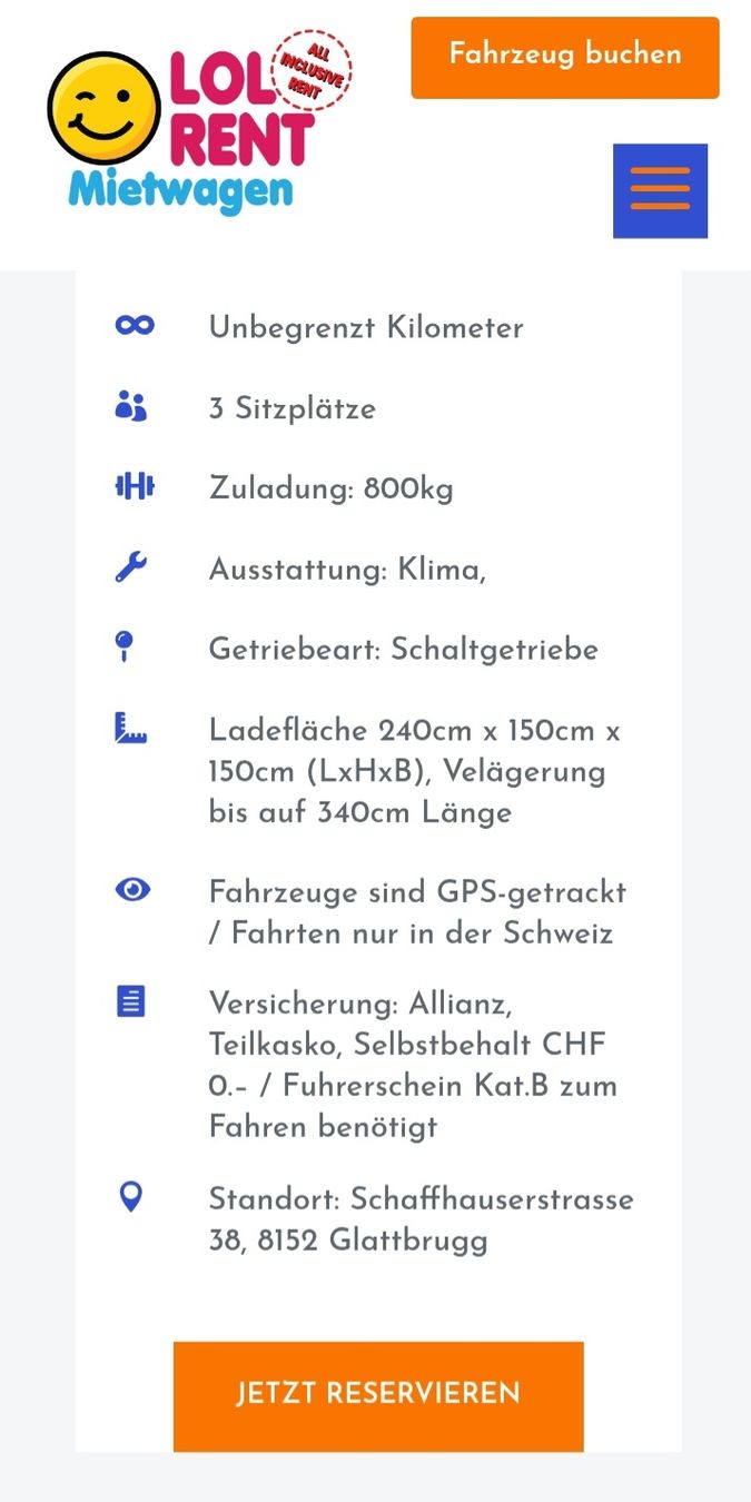 Autos: mietwagen – Gebraucht aus Glattbrugg von B_B 1