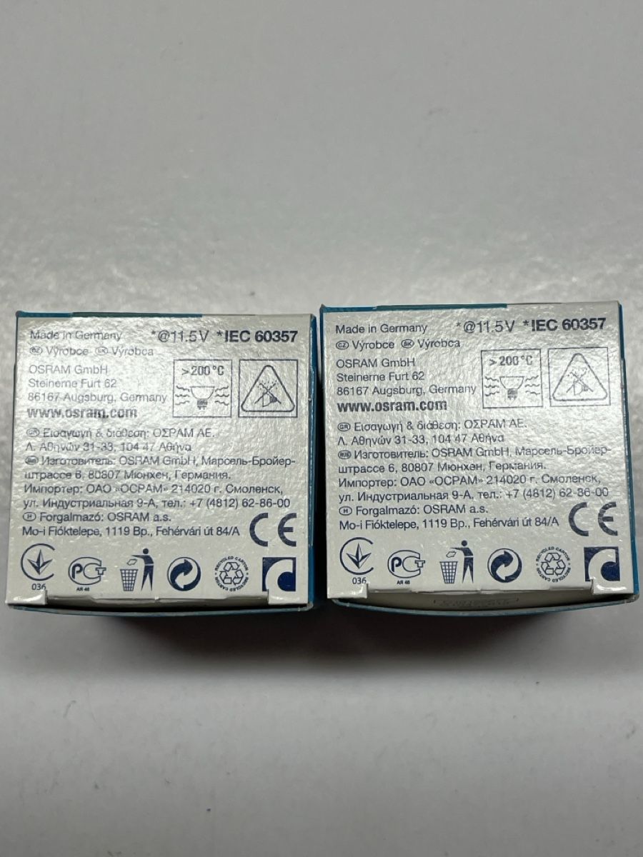 Osram Lampade: Osram 2 Stk.Halogenlampen – Nuovo e nell'imballaggio originale da Gossau SG venduto da Krokodil344 3