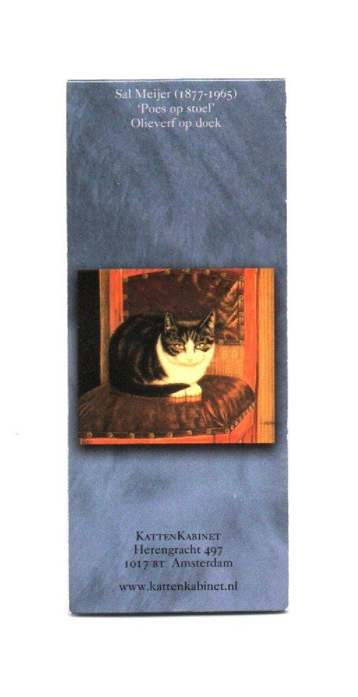 Sonstiges zum Sammeln & Seltenes: Lesezeichen mit Katze, magnetisch – Neu und originalverpackt aus Kriens von Kraeutergarten 1