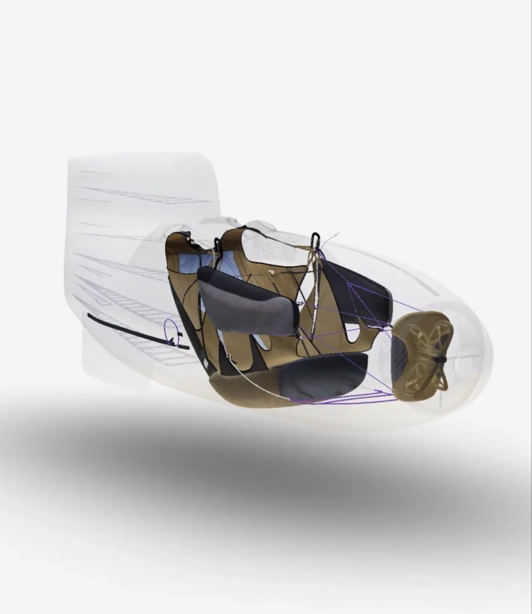 Sport dell'aria & Aquiloni: Zian version 27gr long / taille M / fly-ascendant  – Usato da Sion venduto da adr_w2hk 6
