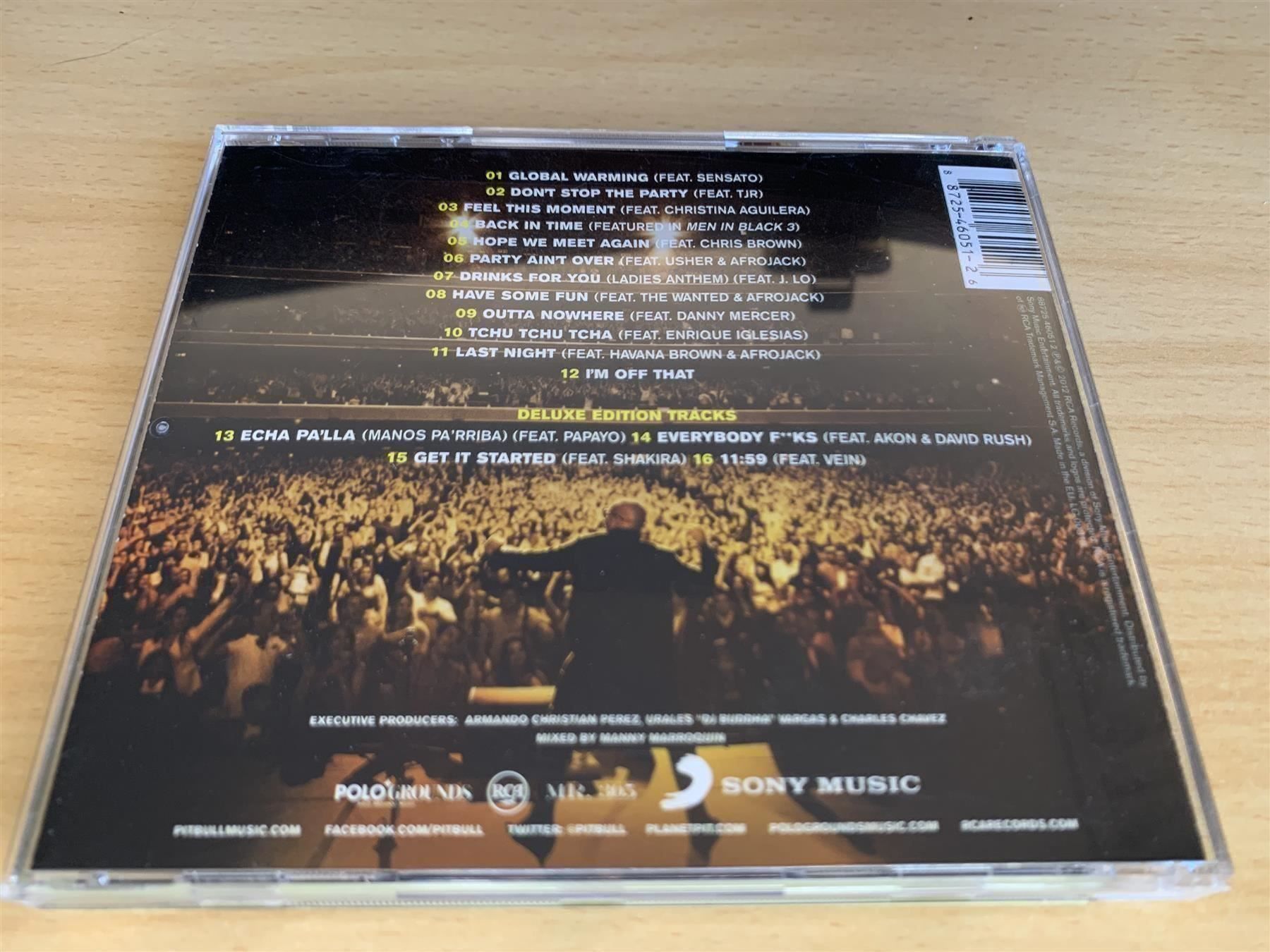 CD: Pitbull – Global Warming – Usato da Rikon im Tösstal venduto da Alpenmutz 1