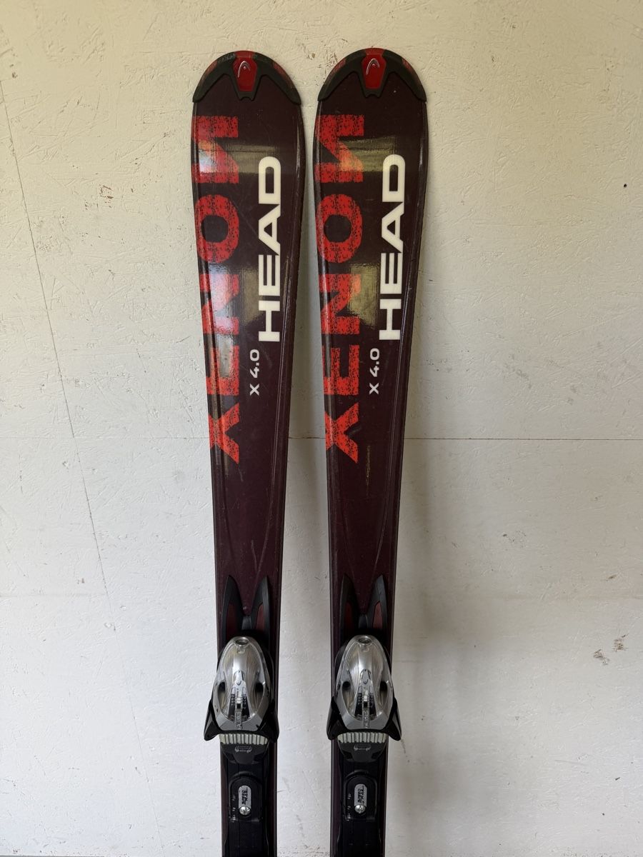 Head Sci: HEAD Xenon X 4.0 Ski 149 cm mit Bindung – Usato da Gurmels venduto da SwissShop21 1