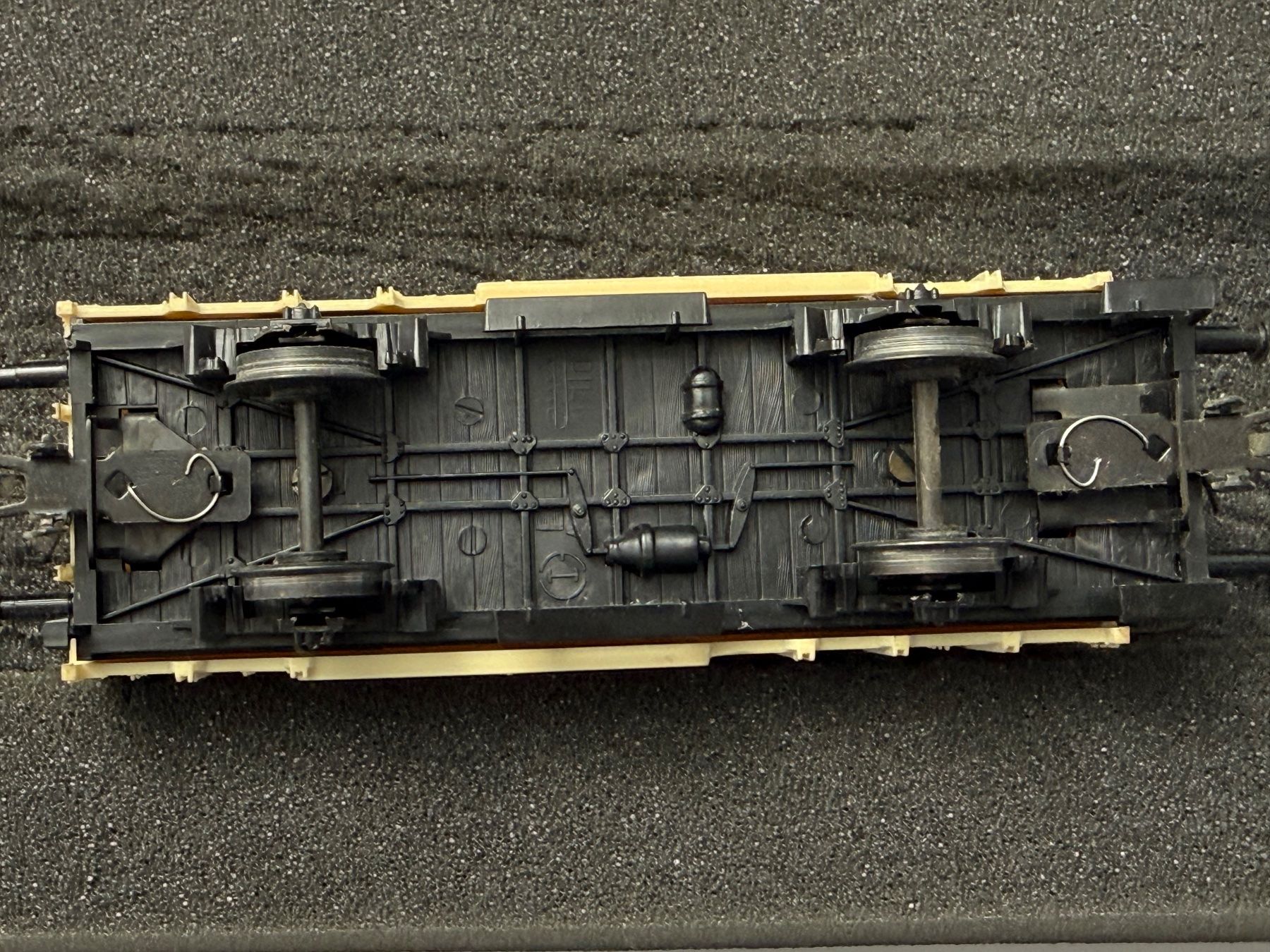 Liliput Modellini di ferrovie: Güterwagen gedeckt K3 Sersa / DC HO – Usato da Jonschwil venduto da sutfra12 5