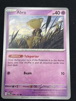 Pokemon Karte Abra  080/167 non Holo 2024