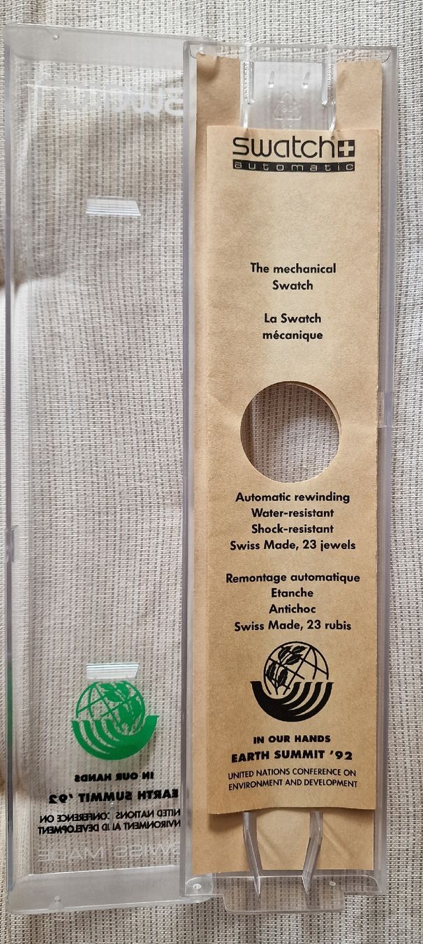 Swatch Smartwatch: Swatch Earth Summit '92 Automatic – Gebraucht aus Romanshorn von REALJessiB 3