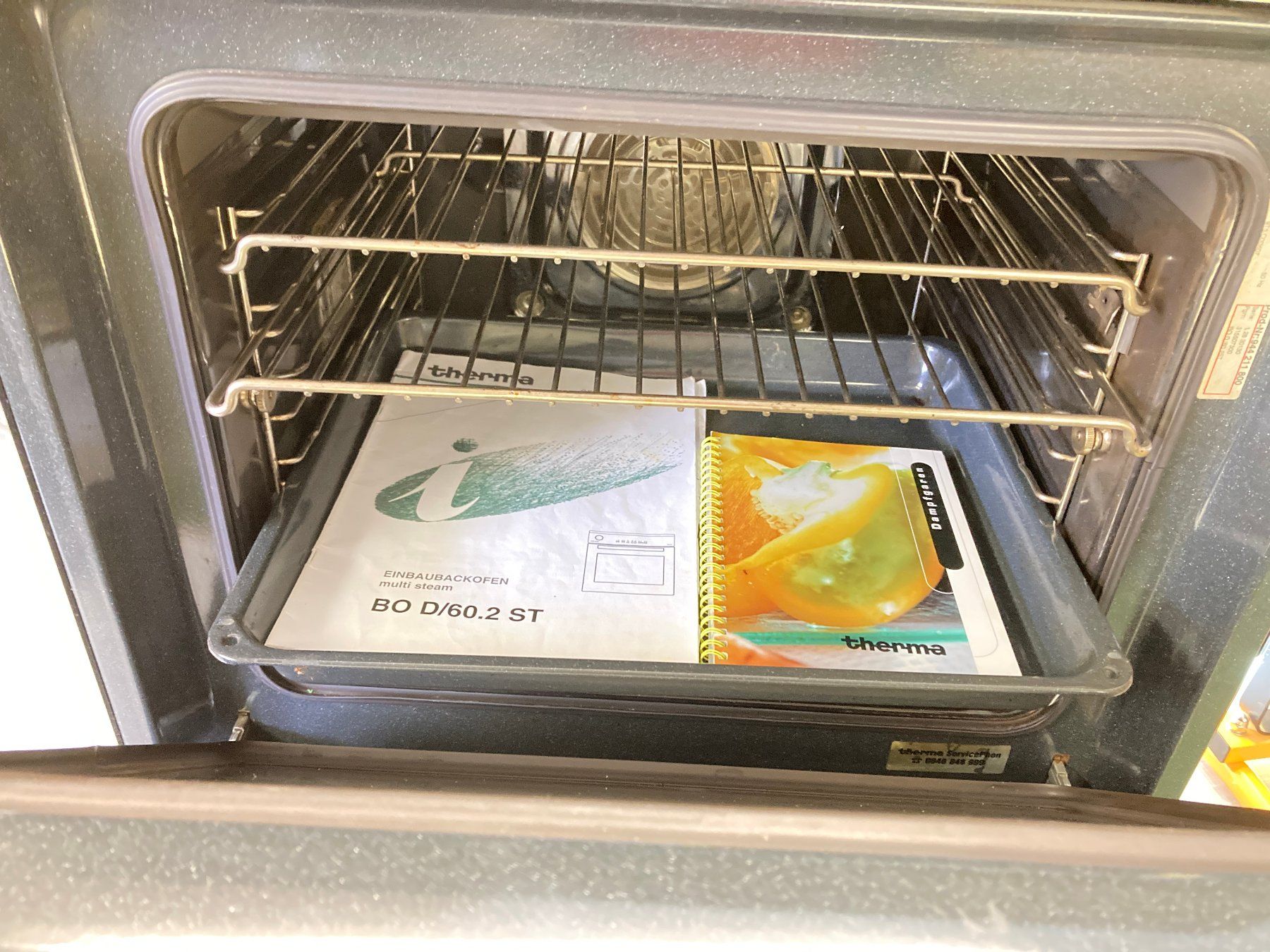 Therma Forni: Therma Multisteam Einbaubackofen , gebraucht - 230V ! – Usato da Chur venduto da Hermes421 4