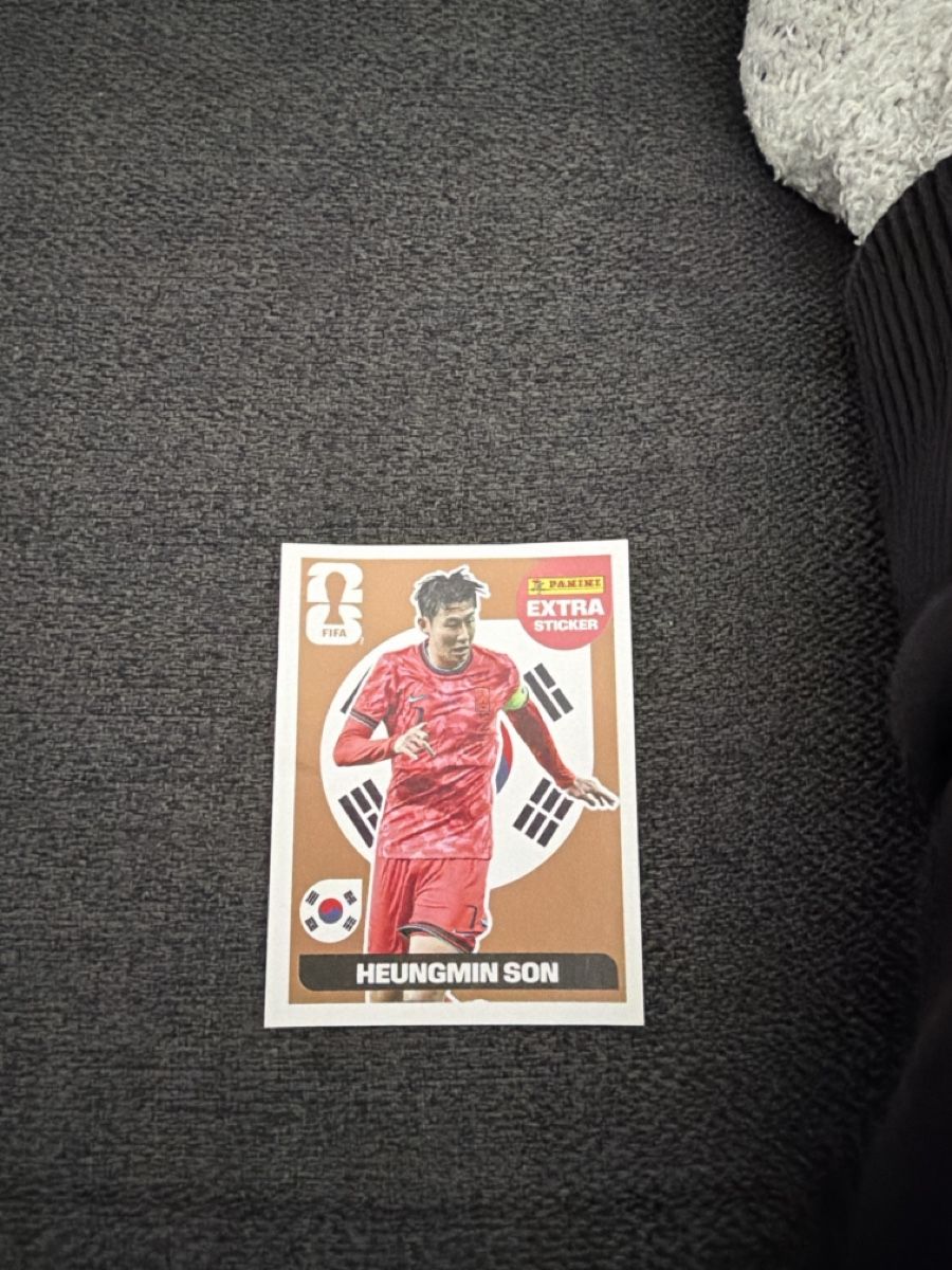 Panini Carte collezionabili: Panini Extra Sticker 2026 - Heungmin Son – Nuovo (secondo la descrizione) da Dierikon venduto da corinna310