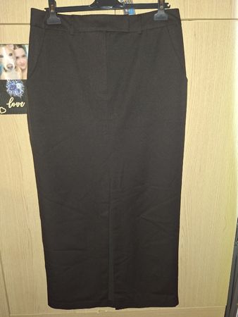 Jupe crayon longue, noire, taille 44, neuf