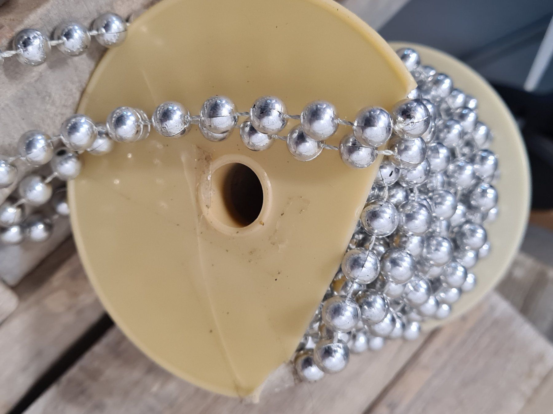 Tutte le decorazioni: Deko oder Christbaum Kette über 8 m – Usato da Amriswil venduto da kleindeko 3
