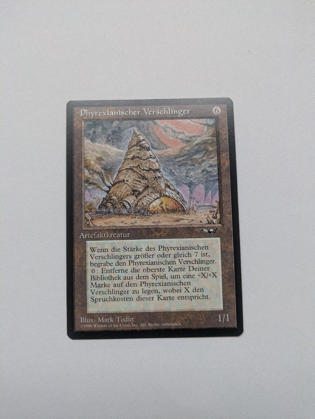 Magic The Gathering Carte collezionabili: Magic The Gathering - Phyrexianischer Verschlinger – Usato da Thun venduto da ale_n627