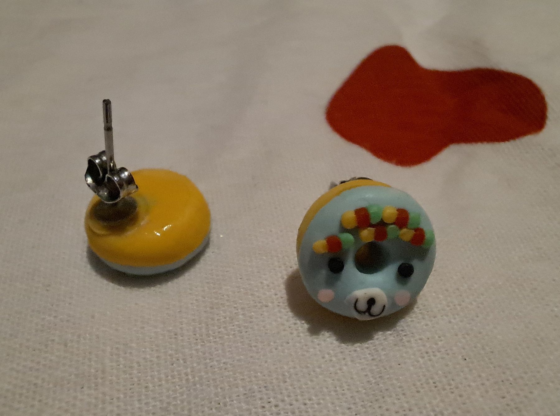 Orecchini pendenti & Orecchini a lobo: Ohrringe Ohrstecker Donut – Usato da Zürich venduto da dph_r9t2