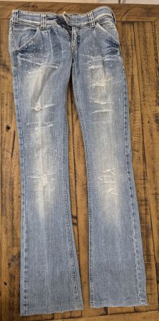 Met Jeans Made in Italy, Gr. 28, Used Look, Top Zustand