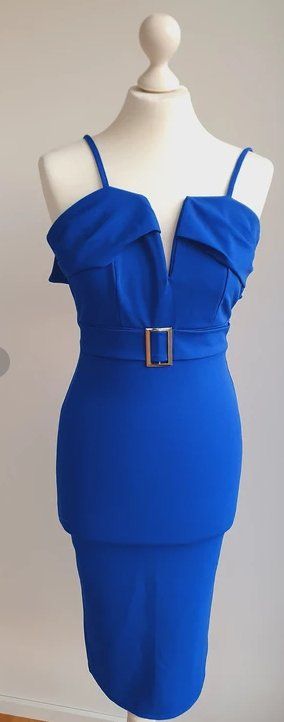 Kleider: Kleid royalblau, Grösse 34, elegant – Gebraucht aus Stansstad von InStyle8 1
