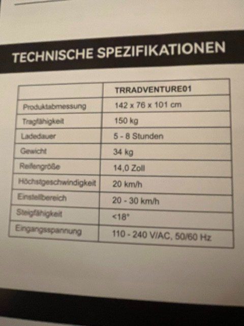 Veicoli elettrici: Elektro Scooter 20 KM,- E-Roller-- Top Zustand,--- – Usato da Kreuzlingen venduto da Mio16 7