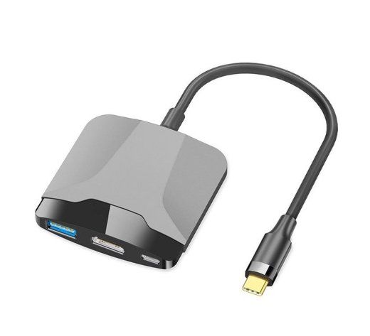 Unità & Adattatore: Multifunktion ale Typ-C einfachere Erweiterung metallisch – Nuovo e nell'imballaggio originale da Biberist venduto da ShopSoltan