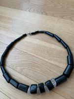 MODISCHE KETTE SCHWARZ-TRANSPARENT