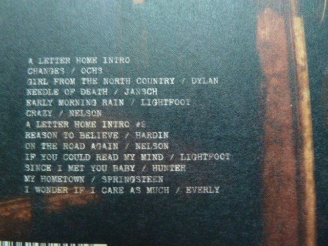 CD: Neil Young - A letter home – Usato da Au ZH venduto da sikoku 3