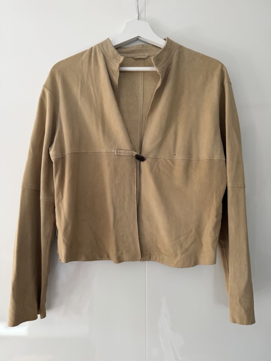 Max Mara Vestes: Suede jacket MaxMara 100% leather – D'occasion à Uster par Monika_OB