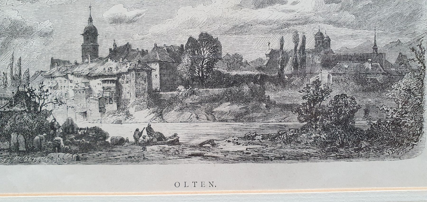 Incisioni: Bild - Stich von Olten – Usato da Kreuzlingen venduto da Rschweiz1 2